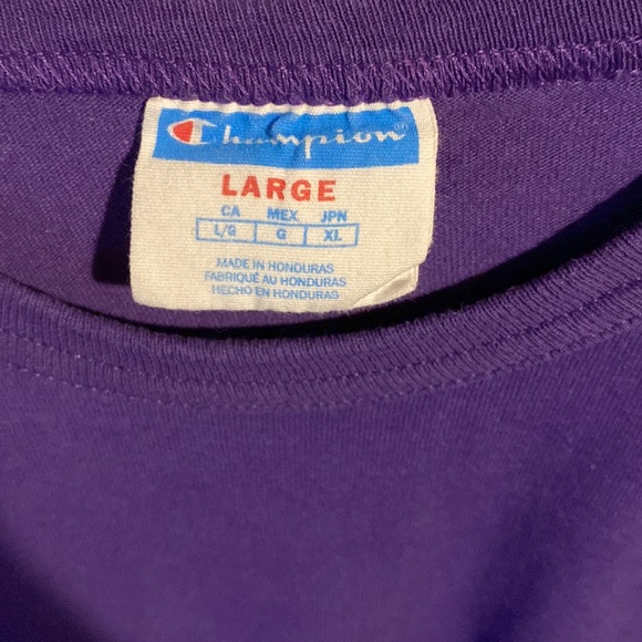 Champion tee purple - Picture 2 of 2